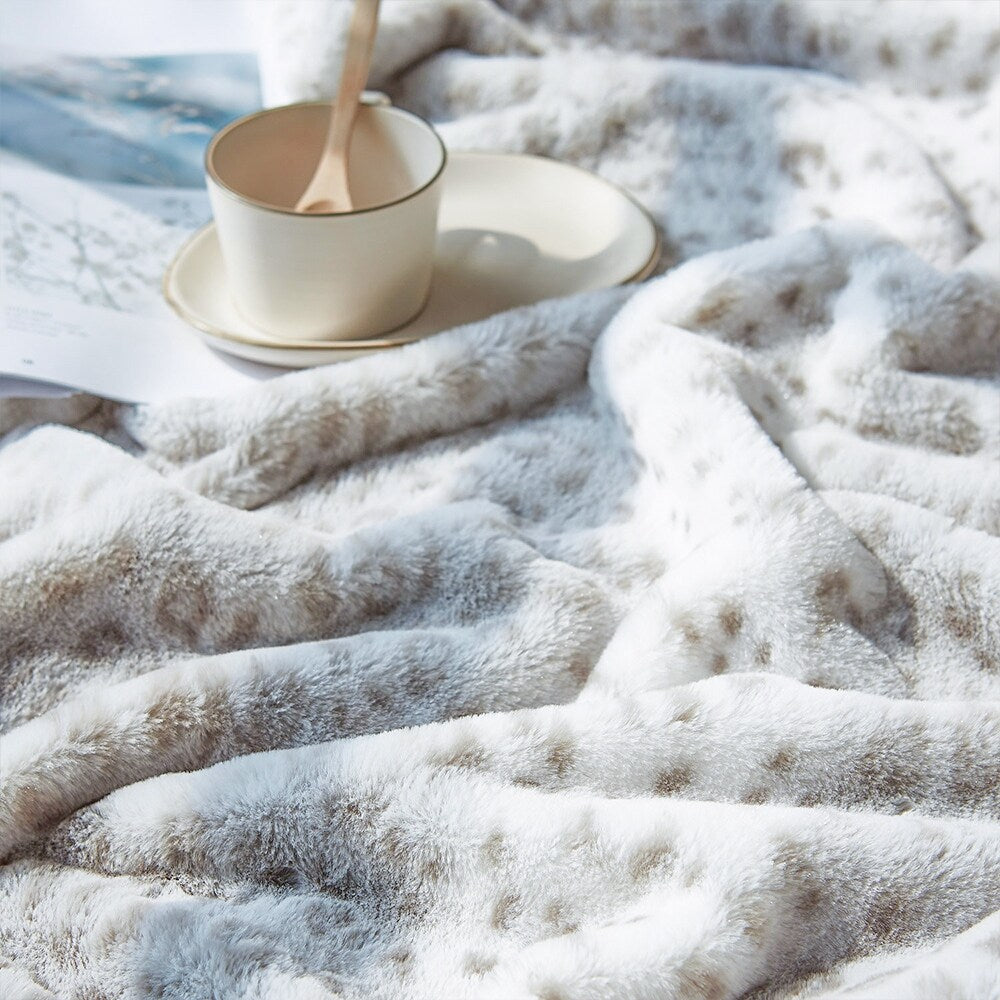Lightweight Plush Cozy Printed Soft Blanket