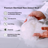 Lightweight Summer/Spring 100% New Zealand Wool Fill Duvet Insert