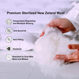 Lightweight Summer/Spring 100% New Zealand Wool Fill Duvet Insert