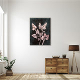 Lilac 1 Blush Dark Green by Pernille Folcarelli Framed Canvas Wall Art Print - Sylvie Greywash