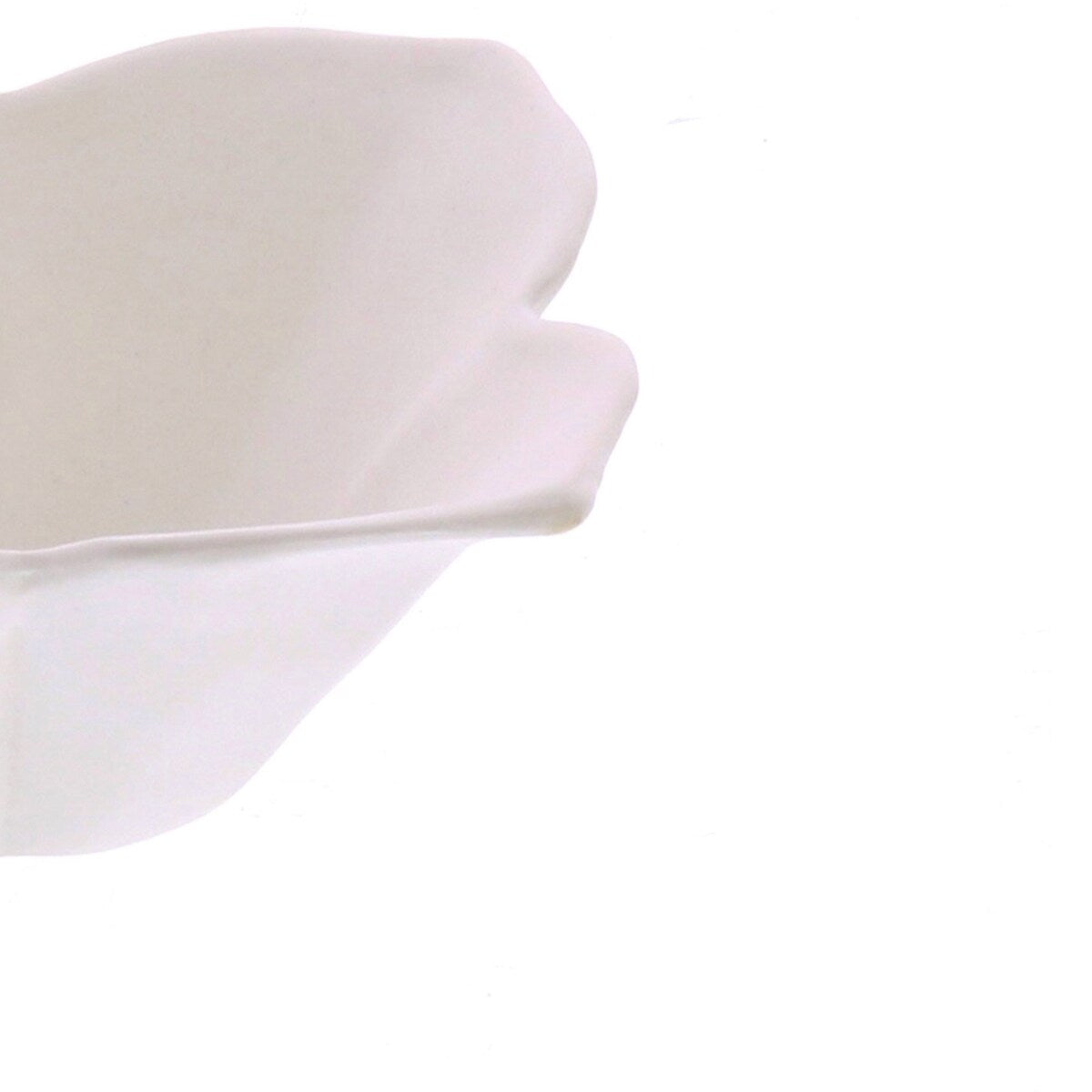 Lilac Flower Design Tea Light Candle Holder, White