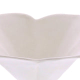 Lilac Flower Design Tea Light Candle Holder, White