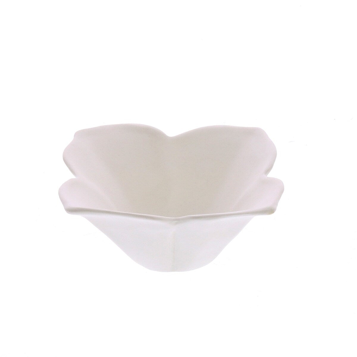 Lilac Flower Design Tea Light Candle Holder, White