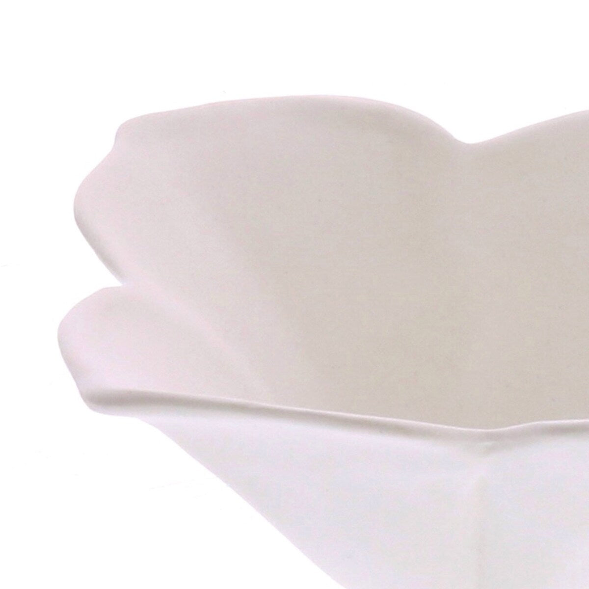 Lilac Flower Design Tea Light Candle Holder, White