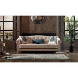 Lili Living Room 3 Seat Sleeper Convertible Sofa