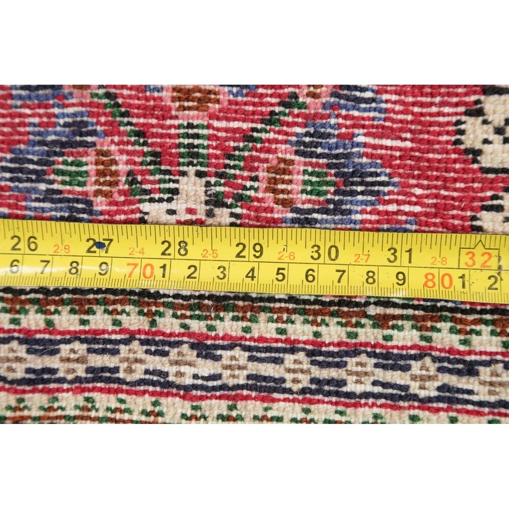 Lilian Floral Hand-Knotted Wool Persian Oriental Area Rug - 2'8" x 1'10"