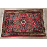 Lilian Floral Hand-Knotted Wool Persian Oriental Area Rug - 2'8" x 1'10"