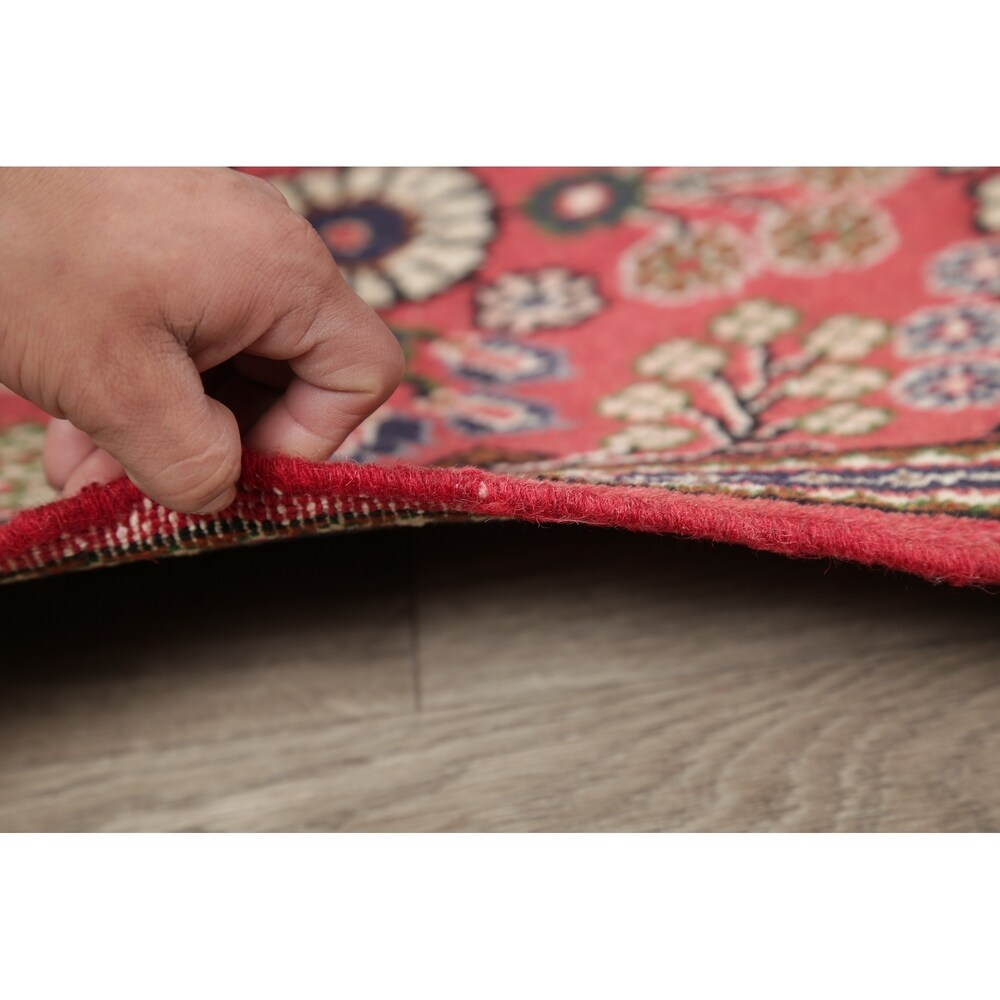 Lilian Floral Hand-Knotted Wool Persian Oriental Area Rug - 2'8" x 1'10"