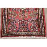 Lilian Floral Hand-Knotted Wool Persian Oriental Area Rug - 2'8" x 1'10"