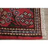 Lilian Floral Hand-Knotted Wool Persian Oriental Area Rug - 2'8" x 1'10"