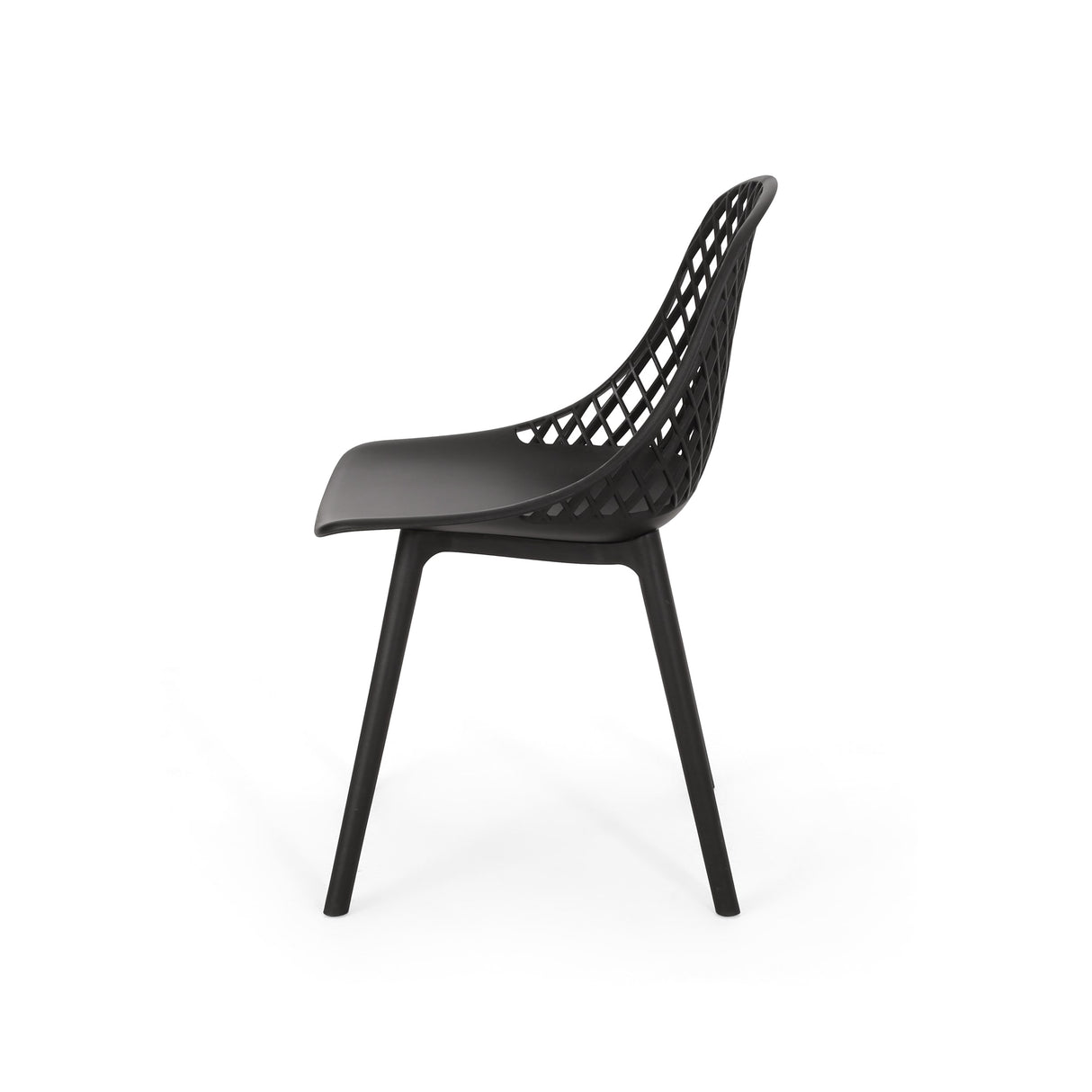 Lily Modern Outdoor Dining Chair (Set of 4) by Christopher Knight Home - 18.00" W x 21.50" L x 33.20" H