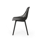 Lily Modern Outdoor Dining Chair (Set of 4) by Christopher Knight Home - 18.00" W x 21.50" L x 33.20" H