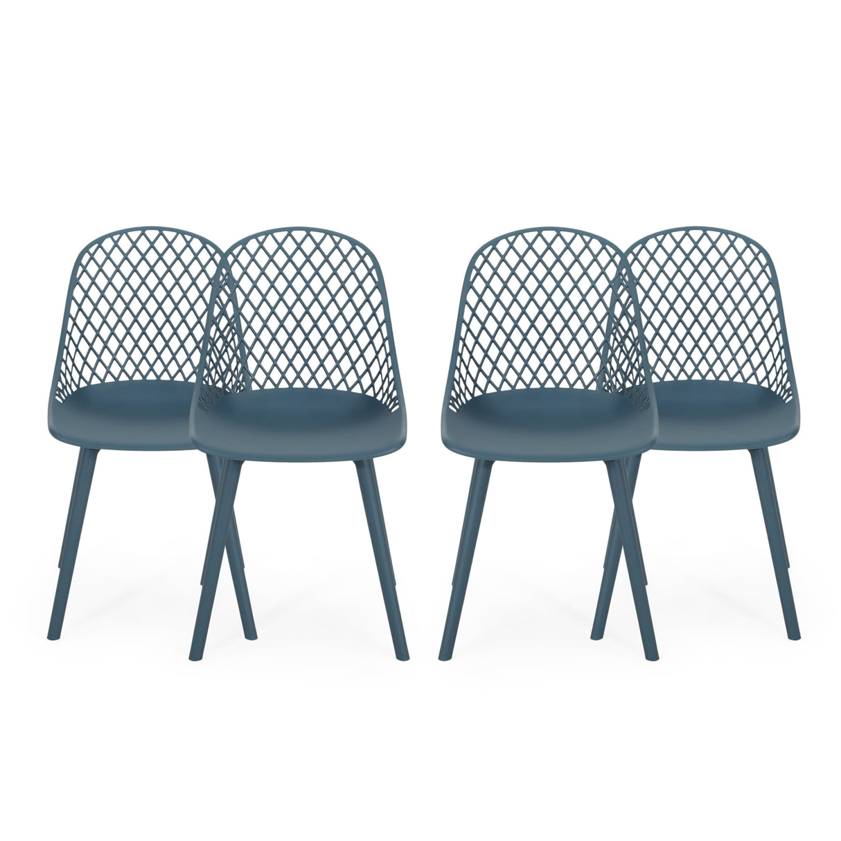 Lily Modern Outdoor Dining Chair (Set of 4) by Christopher Knight Home - 18.00" W x 21.50" L x 33.20" H