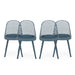 Lily Modern Outdoor Dining Chair (Set of 4) by Christopher Knight Home - 18.00" W x 21.50" L x 33.20" H