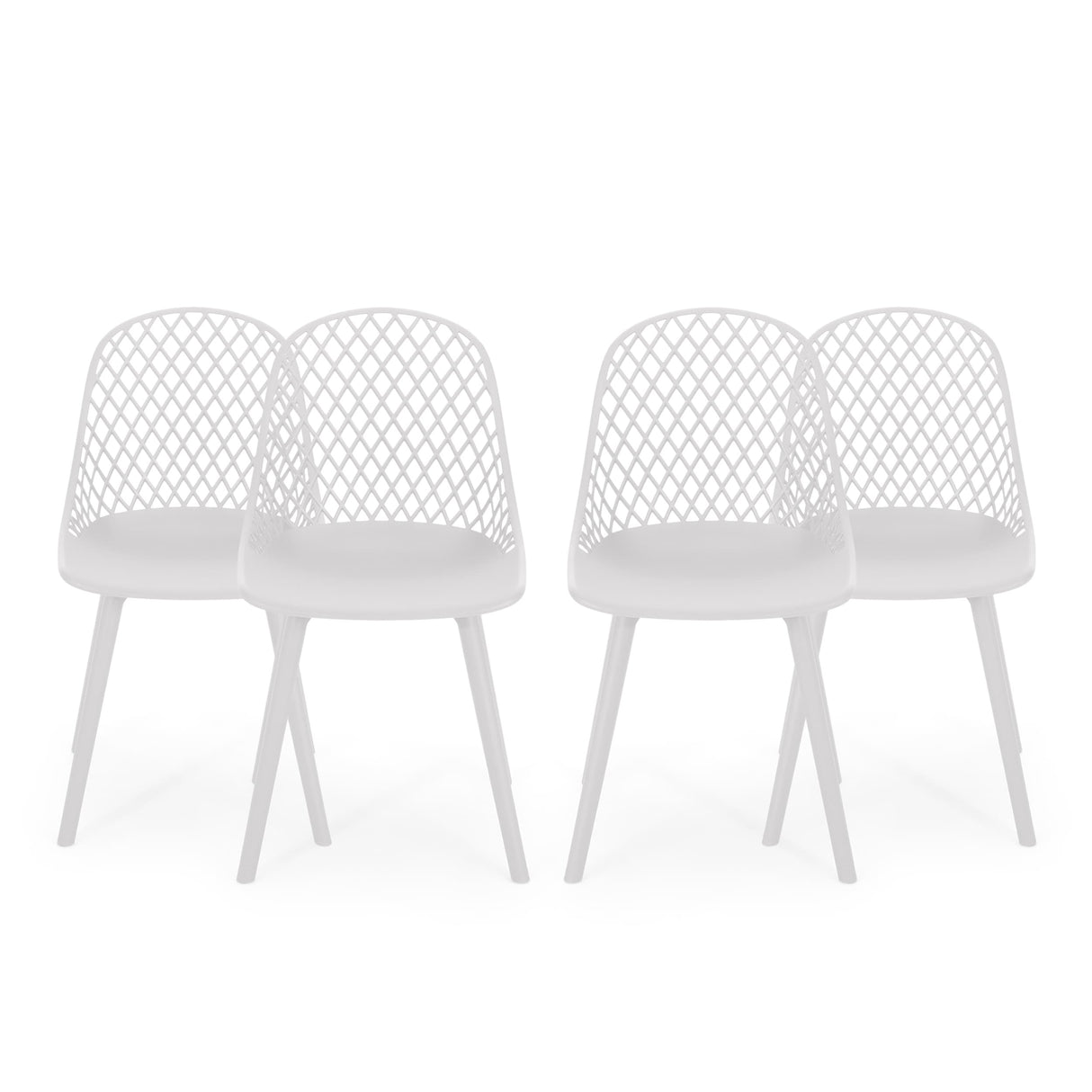 Lily Modern Outdoor Dining Chair (Set of 4) by Christopher Knight Home - 18.00" W x 21.50" L x 33.20" H