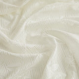 HLC.me Joyce Lace Sheer Kitchen Cafe Curtain Tiers for Small Windows, Kitchen & Bathroom