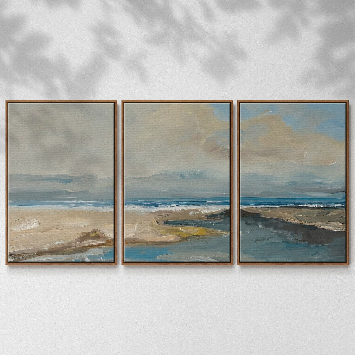 Lincoln Beach - Multi Piece Framed Canvas