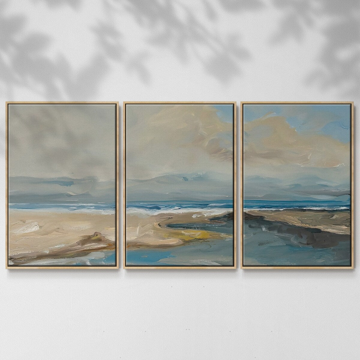 Lincoln Beach - Multi Piece Framed Canvas