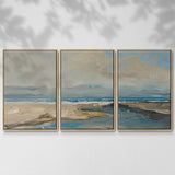 Lincoln Beach - Multi Piece Framed Canvas