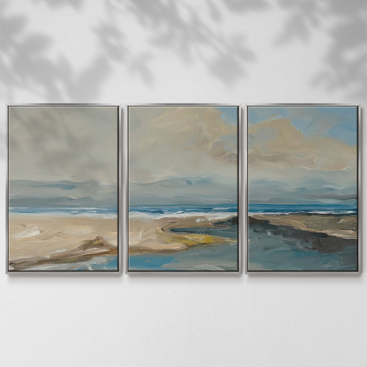 Lincoln Beach - Multi Piece Framed Canvas