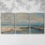 Lincoln Beach - Multi Piece Framed Canvas