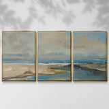 Lincoln Beach - Multi Piece Framed Canvas