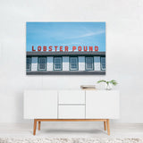 Lincolnville Maine Lobster Pound Photography Beach Art Print/Poster