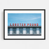 Lincolnville Maine Lobster Pound Photography Beach Art Print/Poster