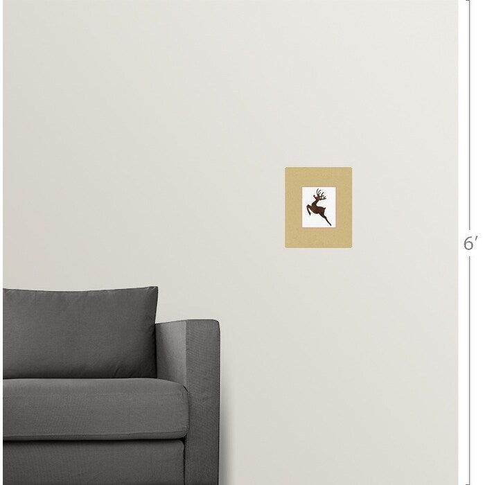 "Rudolph On Kraft" Poster Print - Multi