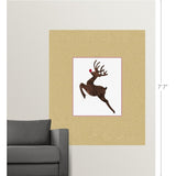 "Rudolph On Kraft" Poster Print - Multi