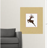 "Rudolph On Kraft" Poster Print - Multi