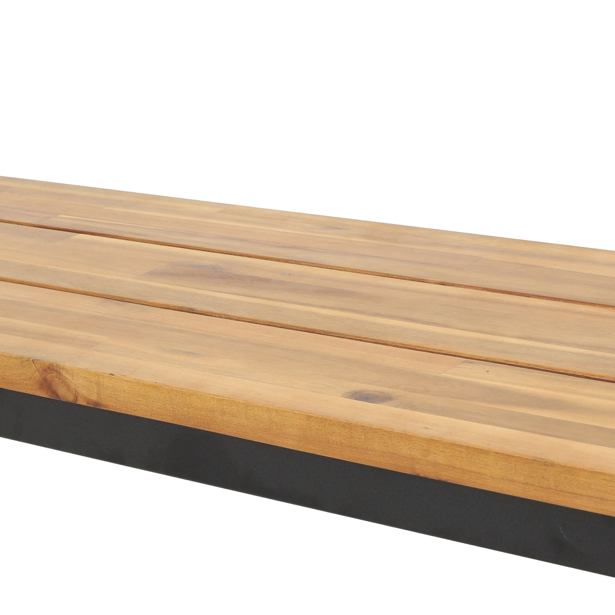 Lindsey Outdoor Modern Industrial Acacia Wood Picnic Set by Christopher Knight Home