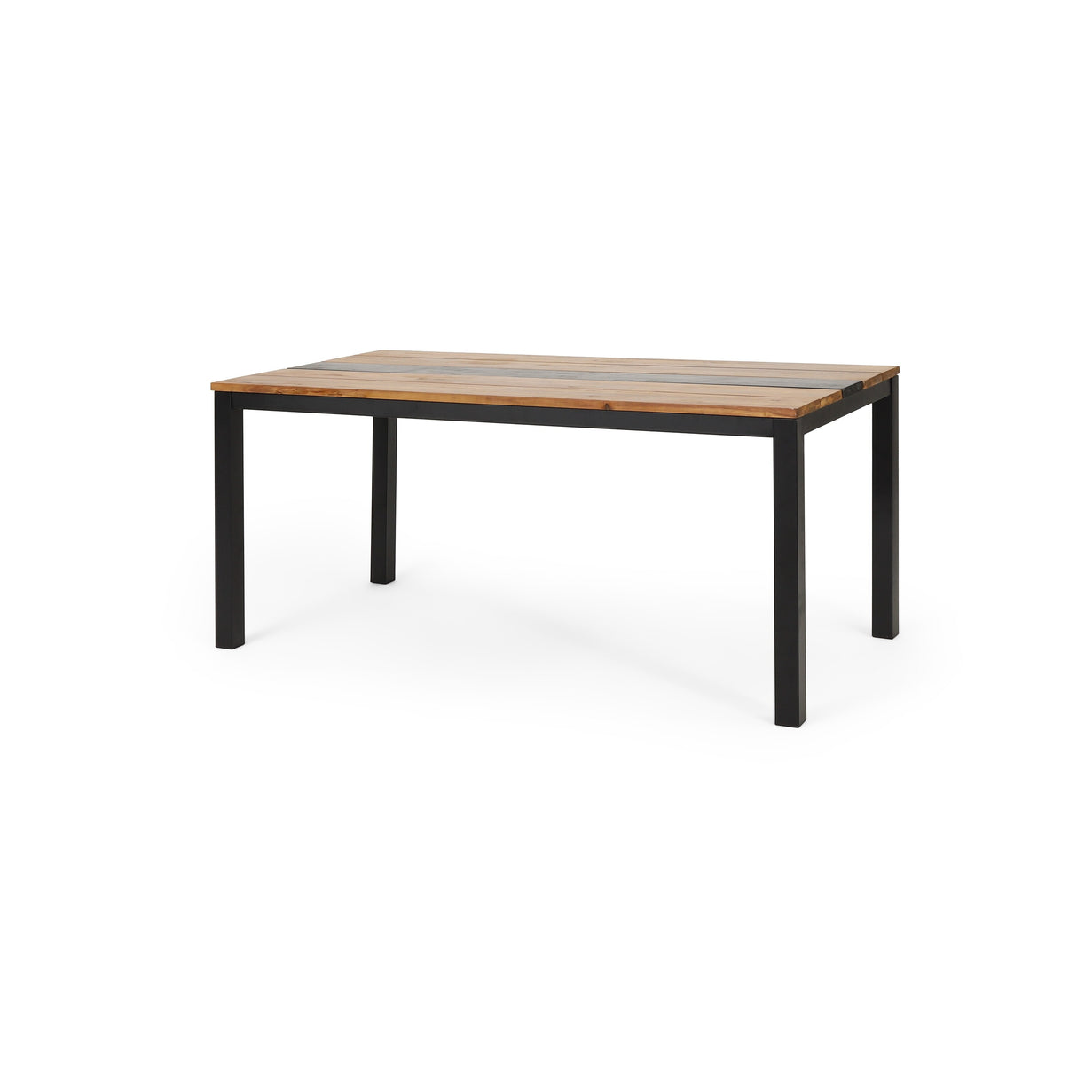 Lindsey Outdoor Modern Industrial Acacia Wood Picnic Set by Christopher Knight Home