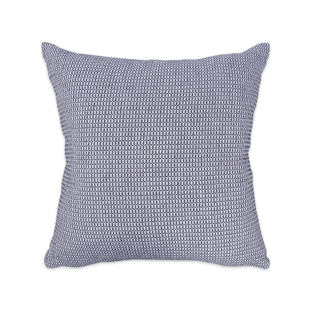 Linen Blend Woven Decorative Throw Pillow
