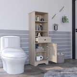 Linen Cabinet With One Drawer And One Cabinet