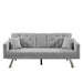 Linen Convertible Sofa