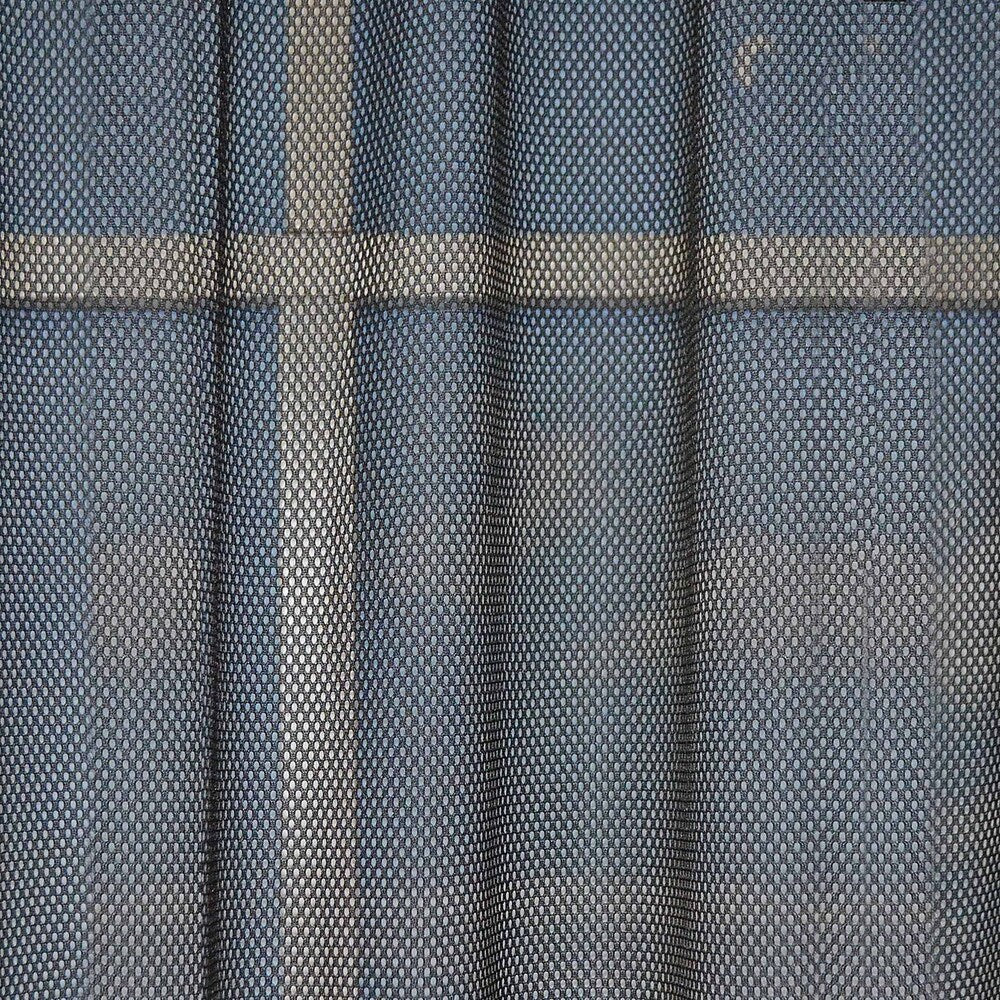 Links Sheer Mesh 84-inch Rod Pocket Curtain Panel - 84"