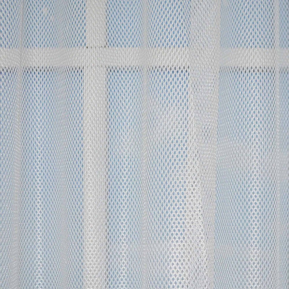 Links Sheer Mesh 84-inch Rod Pocket Curtain Panel - 84"