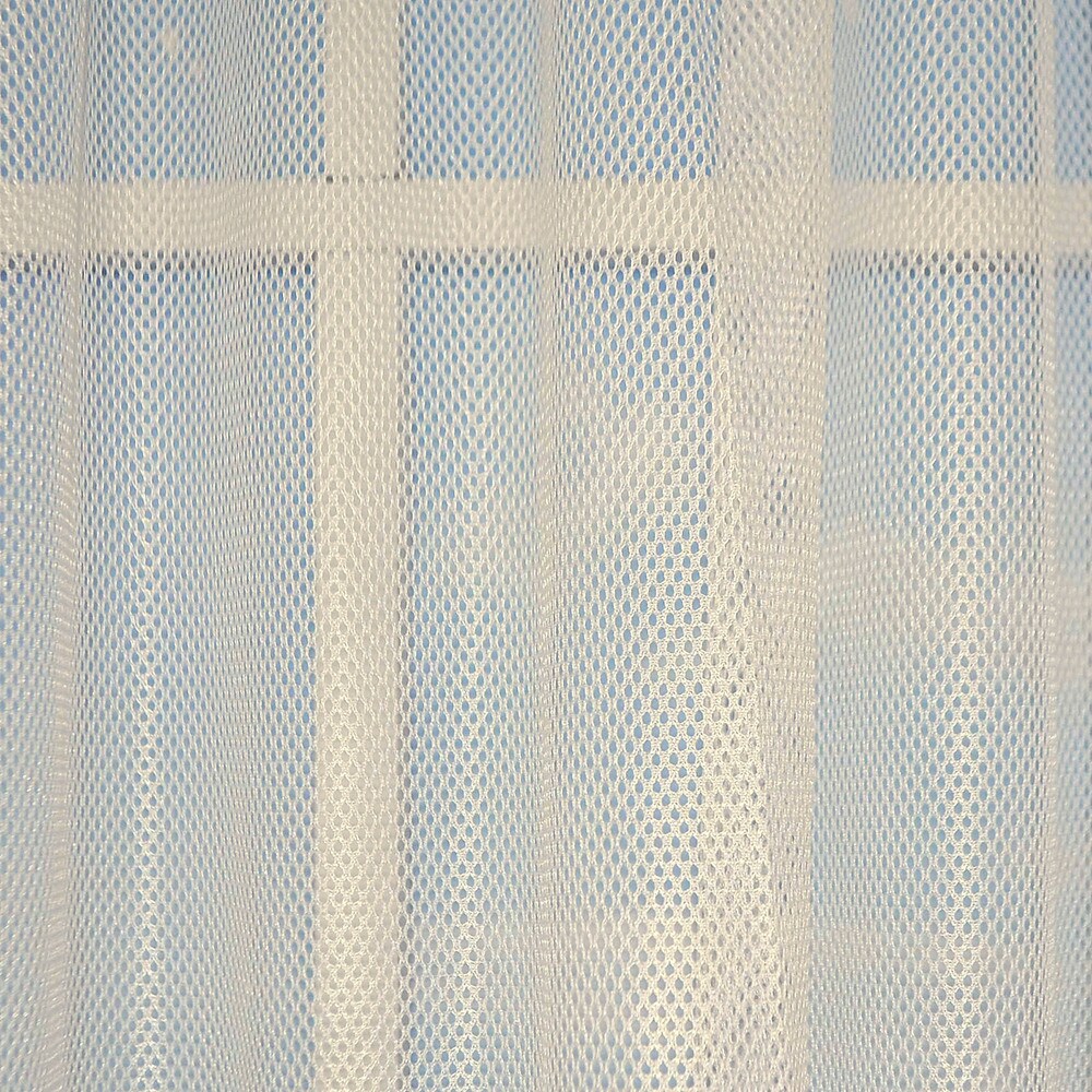Links Sheer Mesh 84-inch Rod Pocket Curtain Panel - 84"