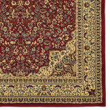 Linon Elegance Isphahan Red Rug
