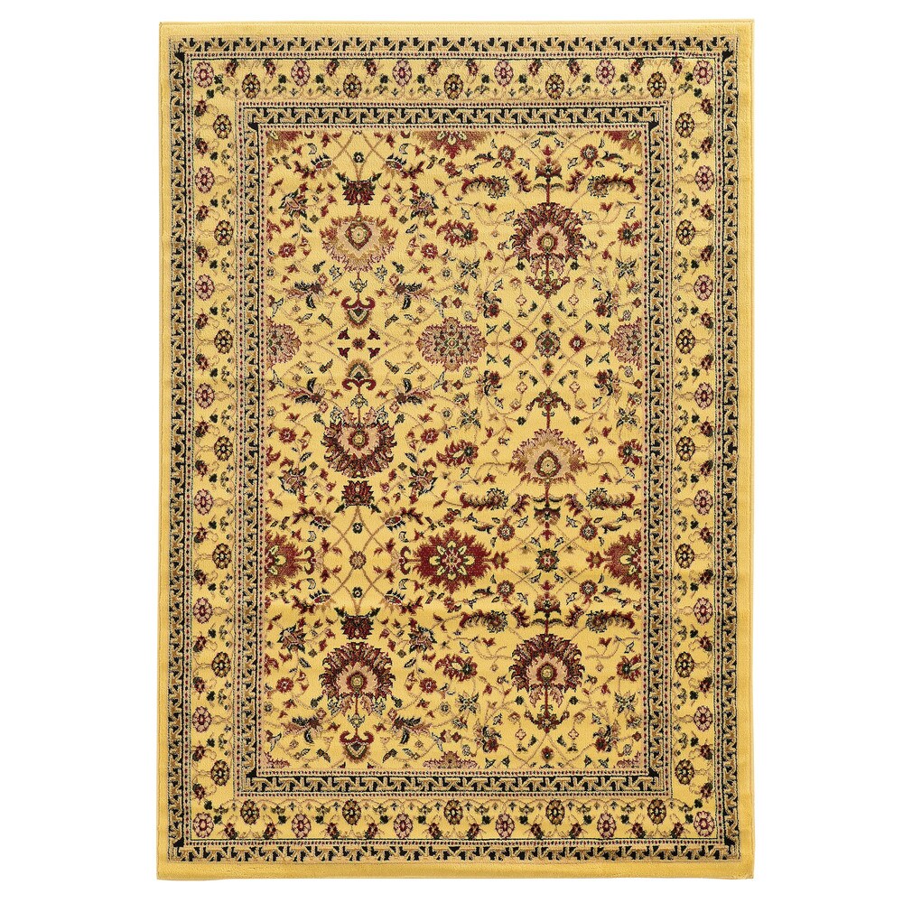 Linon Elegance Zeigler Ivory Rug