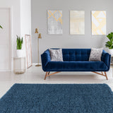 Linon Flokati Wool Thick Area Rug