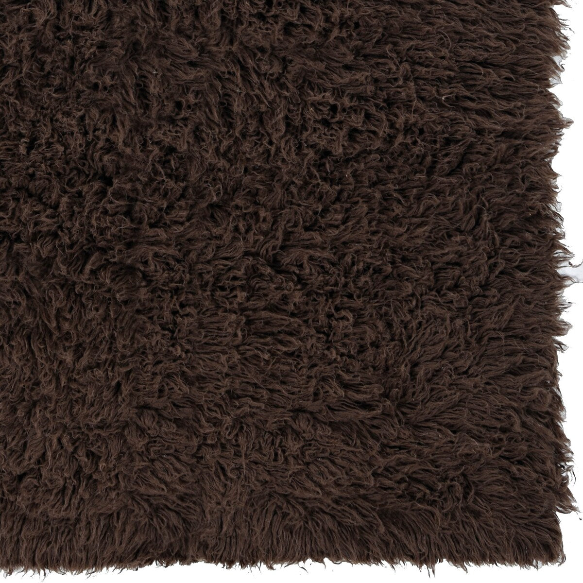 Linon Flokati Super Heavy Cocoa Area Rug (7' x 10') - 7' x 10'