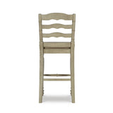 Katy White-Washed 30-inch Bar Stool