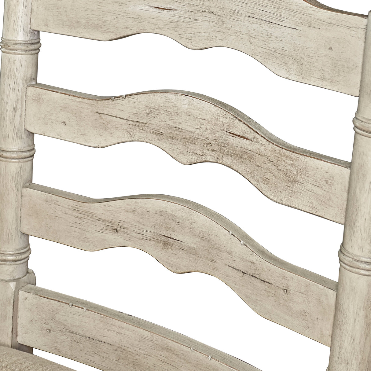 Katy White-Washed 30-inch Bar Stool