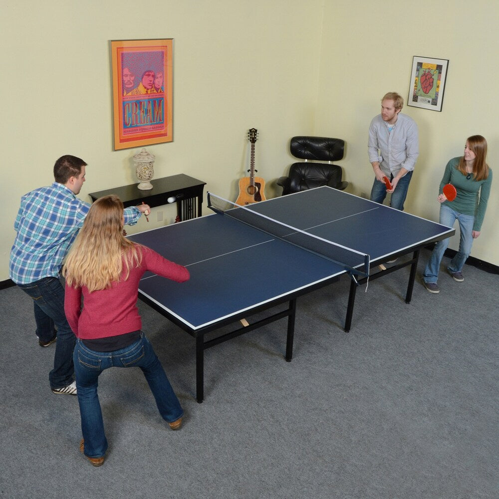 Lion Sports Solaris No-Tools Official Size 2-piece Table Tennis Table