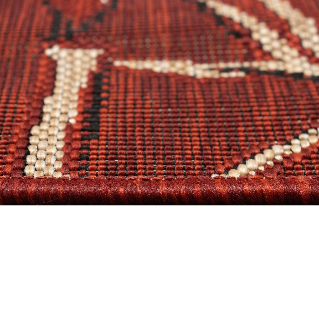 Liora Manne Carmel Bamboo Border Indoor/Outdoor Area Rug