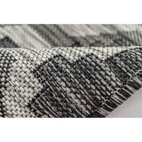 Churchill Black Geo Indoor/ Outdoor Rug by Havenside Home