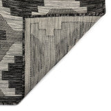 Churchill Black Geo Indoor/ Outdoor Rug by Havenside Home