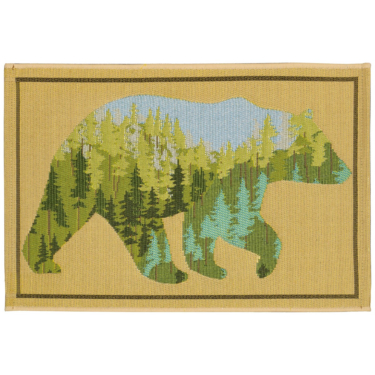 Liora Manne Esencia Bear Mountain Indoor/Outdoor Mat